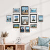 Vittanly 12 Pack Picture Frames Collage Wall Decor for Mounting or Tabletop Display, Multi Sizes Including 8x10, 5x7, 4x6