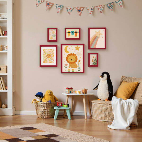 Vittanly Picture Frames Made of Solid Wood and Shatterproof Plexiglass, Wooden Photo Frame for Wall Mounting or Tabletop Display