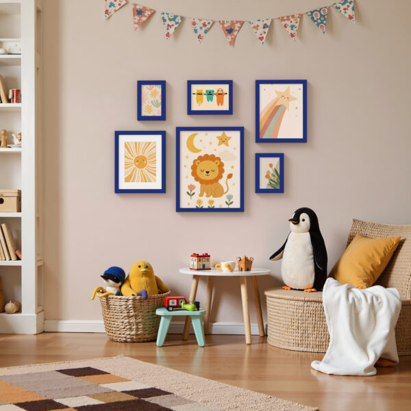 Vittanly Picture Frames Made of Solid Wood and Shatterproof Plexiglass, Wooden Photo Frame for Wall Mounting or Tabletop Display