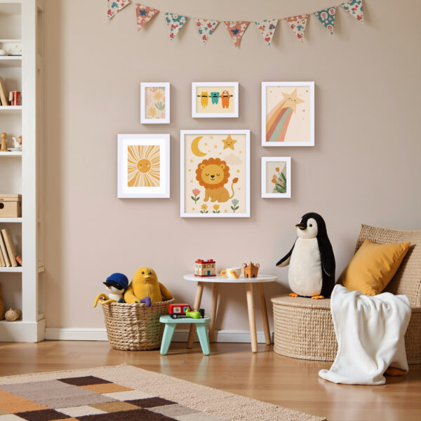 Vittanly Picture Frames Made of Solid Wood and Shatterproof Plexiglass, Wooden Photo Frame for Wall Mounting or Tabletop Display