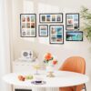 Vittanly Collage Picture Frame, Wall Mount Photo Frame with Shatterproof Plexiglass, Lightweight Modern Home & Office Decor, 1 Pack