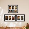 Vittanly Collage Picture Frame, Displays Different Pictures with Mat or without Mat, Picture Frames Collage Wall Decor for Horizontal or Vertical Display, 1 Pack