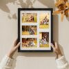 Vittanly Collage Picture Frame, Displays Different Pictures with Mat or without Mat, Picture Frames Collage Wall Decor for Horizontal or Vertical Display, 1 Pack
