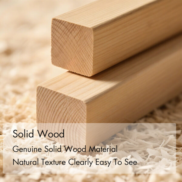 Vittanly Solid Wood Picture Frame Set of 4, Picture Frames for Wall or Tabletop Display