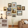 Vittanly Picture Frames Set of 4, Vintage Photo Frames